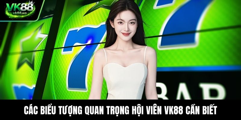 Các biểu tượng quan trọng hội viên VK88 cần biết